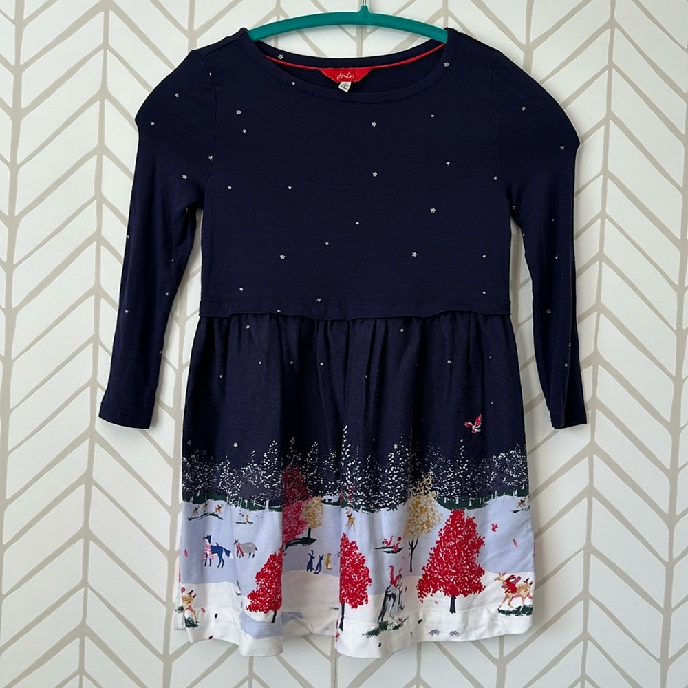 Girls cotton dress, perfect for the holidays